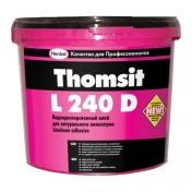 Клей водно-дисперсионный Thomsit L 240 D для натурального линолеума 14 кг
